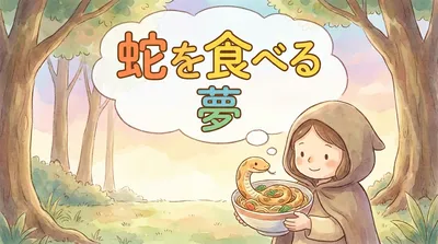 蛇を食べる夢の意味とは|吉夢とされる理由と状況別の解釈