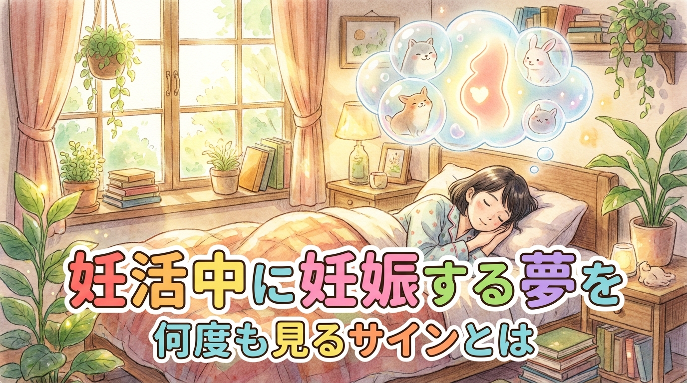 妊活中に妊娠する夢を何度も見るサインとは