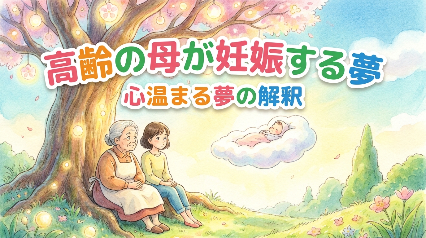 高齢の母が妊娠する夢の意味とサインとは