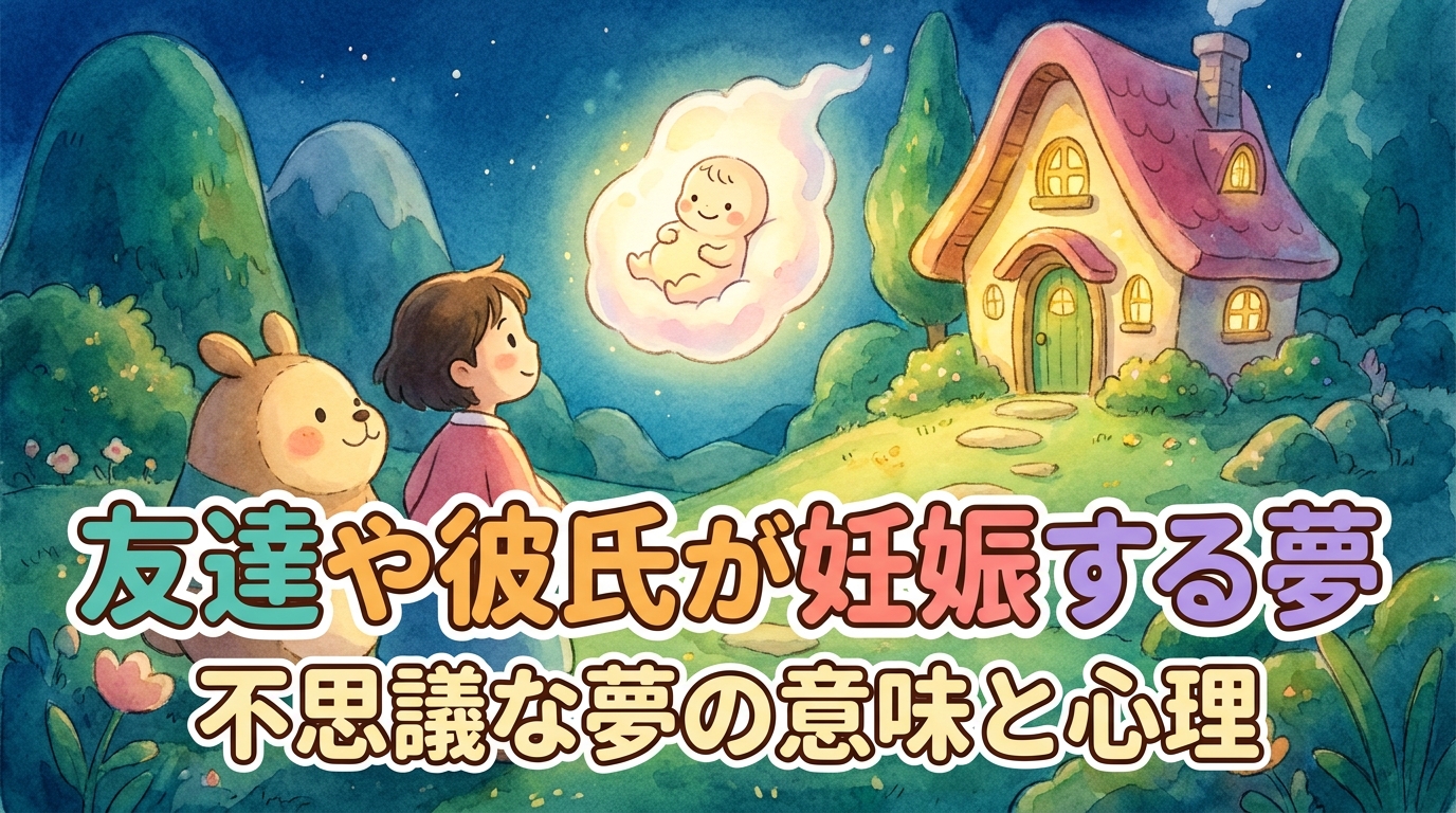 友達や彼氏が妊娠する夢の意味とは？関係別のサイン