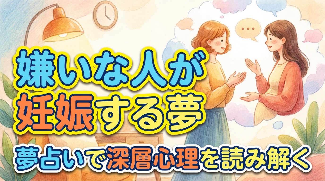 嫌いな人が妊娠する夢の意味とは?複雑な暗示