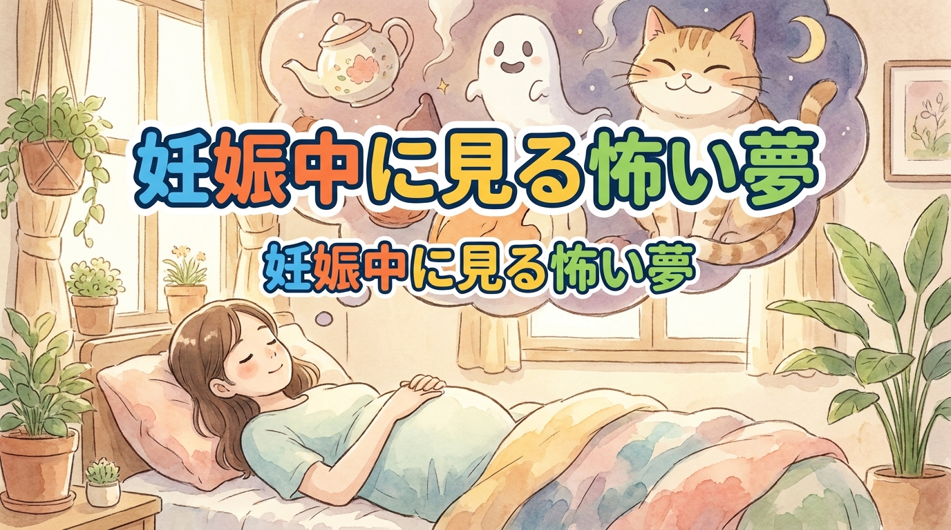 妊娠中に見る怖い夢の意味とは?原因とサイン